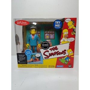 SPRINGFIELD ELEMENTARY SCHOOL PLAYSET Simpsons WOS Interactive SKINNER Figure